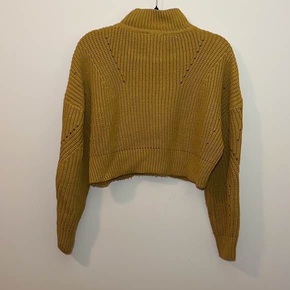 Mustard Knit Sweater - Picture 2 of 4